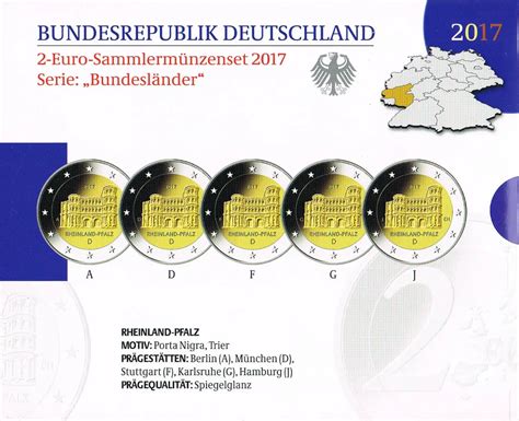 Germany 2 Euro Coins 2017 ᐅ Value Mintage and Images at euro coins tv