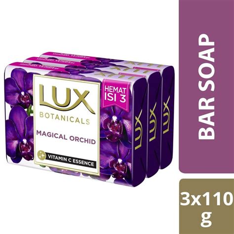 Jual Lux Botanicals Sabun Batang Multipack Magical Orchid X G