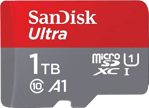 SanDisk 1TB Ultra MicroSDXC Card SD Adapter Memory Card Full HD Up