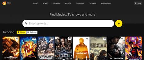 Os Melhores Sites Alternativos Do Solarmovie Para Assistir Filmes Online