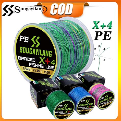 Sougayilang M Braided Fishing Line Lb Pe Fishing Line And Strong