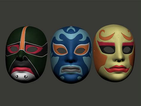 Archivo Stl 3 Ninjas Máscaras Rocky Colt Y Tum Tum・plan Para Descargar Y Imprimir En 3d・cults