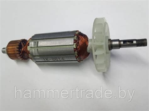 A0060 Якорь для Интерскол УШМ-125/900, УШМ-115/900 (вал под шпонку ...