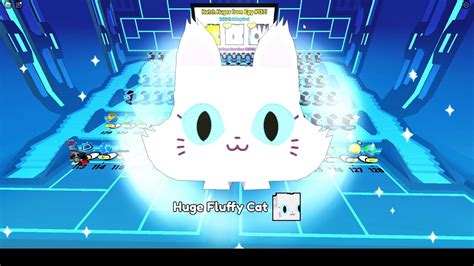 Hatching Huge Fluffy Cat The Fourth Time In Pet Simulator 99 PS99