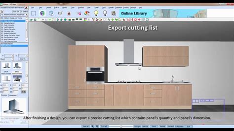 Kitchen Cabinet Design Software Cut List | Wow Blog