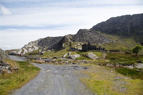 Cwmorthin And Rhosydd Quarry From Tanygrisiau Mud And Routes