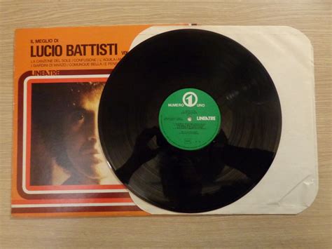 Il Meglio Di Lucio Battisti Vol 3 LP 33 Numero Uno ZNLN 33002 NM M 1976