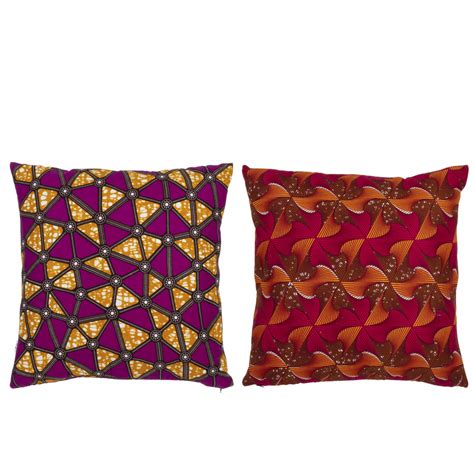 Coussin Motifs Formes Tissu Mix X J Line