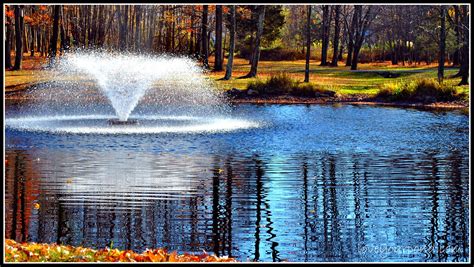 Floating Fountain Aerator Installed By Full Service Aquatics Of Summit