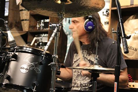 Vinny Appice Clinic At Godpsmusic On August 2013 Vinny Music Drums