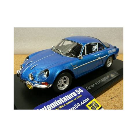 Renault Alpine A110 1600S 1971 Blue Logo 185307 Norev