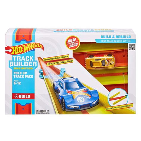 Pista Hot Wheels Track Builder Fold Up Glc Baruque