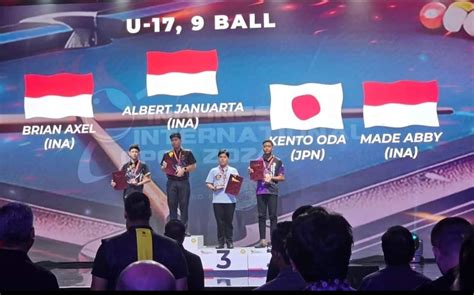 Albert Januarta Pebiliar Muda Asal Kepri Juarai Turnamen Biliar Dunia