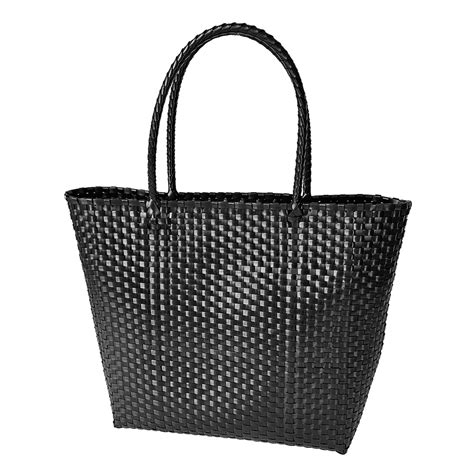 Basket Weave Tote Bag Shoulder Bag