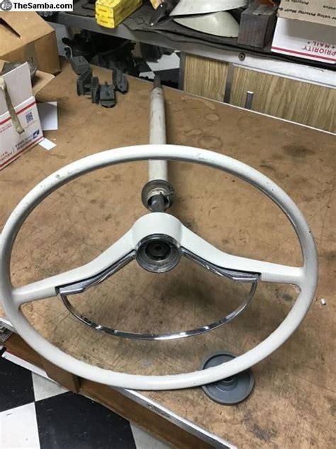 TheSamba VW Classifieds 60 61 Steering Wheel Complete And Column