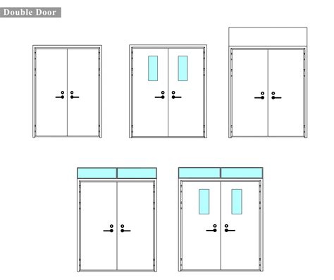 Factory Price Min Ul Steel Fire Rated Doors Emergency Fire Exit Fire