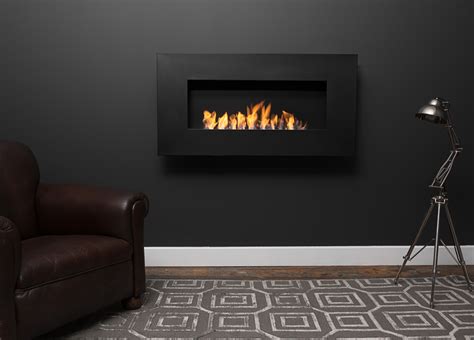 Nero Wall Mounted Bio Ethanol Fire Bioethanol Fires