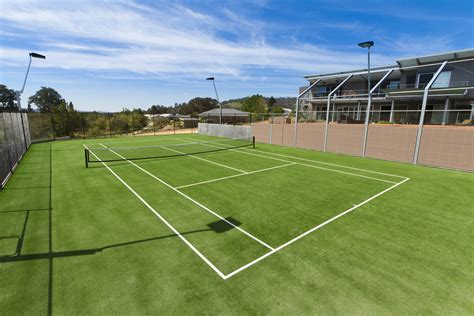 Wodonga Tennis Court Tuff Cocreation Grass Corporation