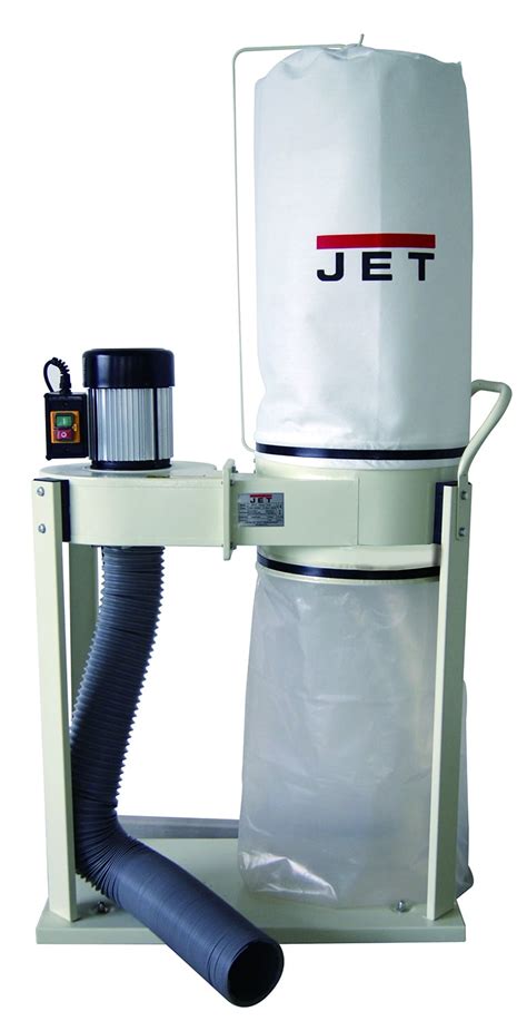 Jet Dc 650 Dust Collector 1hp 1ph 115 230v 5 Micron Bag Filter Kit Ph