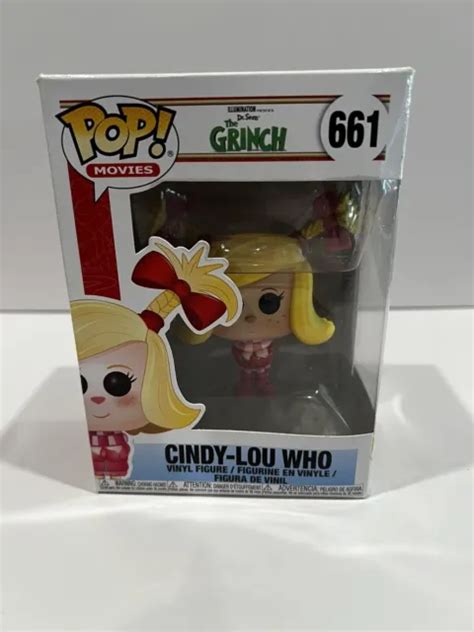 FUNKO POP CINDY LOU Who 661 Dr Seuss The Grinch Movies Figura In