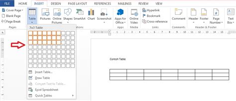 Lengkap Cara Menciptakan Dan Mendesain Table Di Microsoft Word