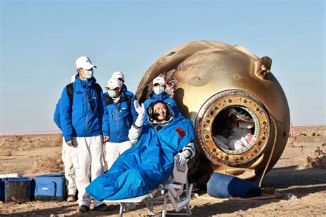 Photos Chine Retour Des Astronautes De Shenzhou 16 Chine Informations