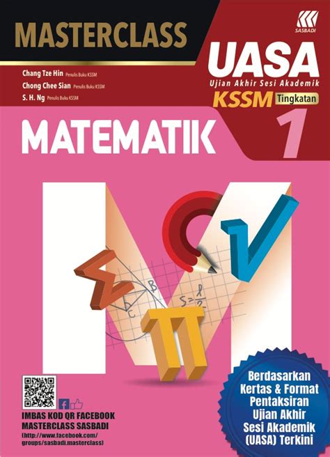 Buku Kerja Latihan Masterclass Uasa Kssm Matematik Tingkatan