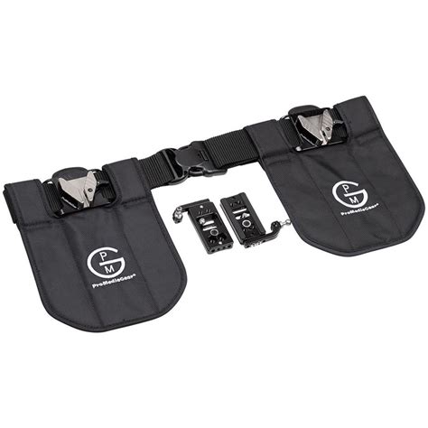 Promediagear Dual Camera Holster System Black Sh1bk2 Bandh Photo