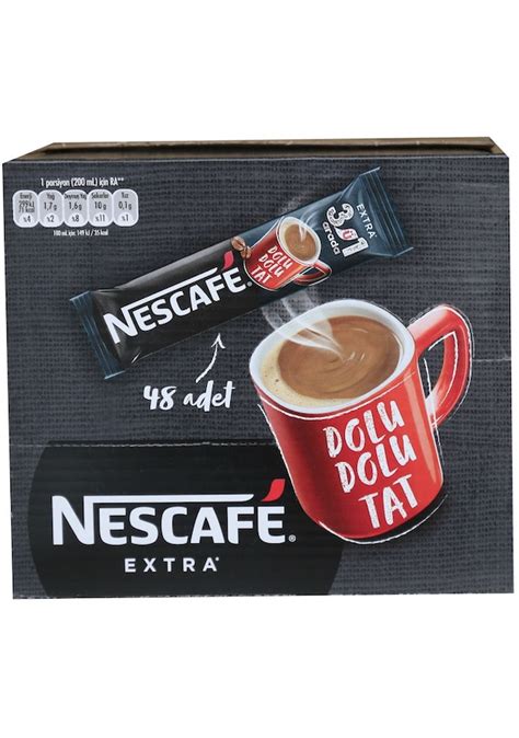 Nescafe Arada Extra Kahve G Adet Fiyatlar Ve Zellikleri