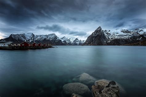 Wallpaper Landscape Mountains Sea Bay Lake Water Rock Nature