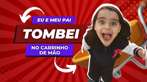 Aventuras meu pai quase Tombei do carrinho de mão YouTube