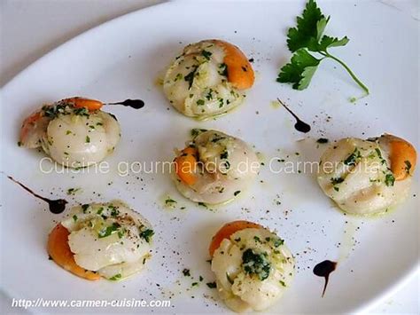 Recette de Poêlée de noix de Saint jacques en persillade