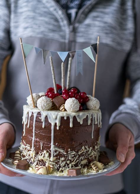 Nutella Schoko Torte Emma s Lieblingsstücke Schoko Nakedcake