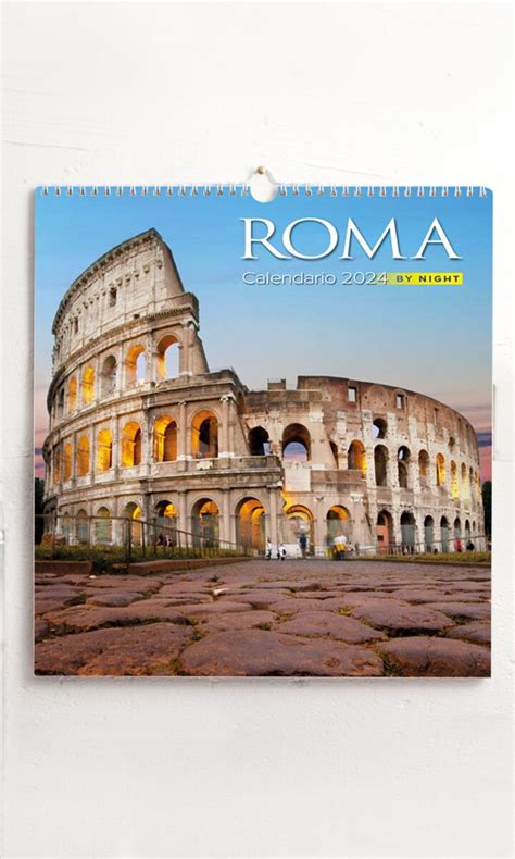 Calendario Grande Colosseo Notte 9791280018250 Gruppo Lozzi Editori