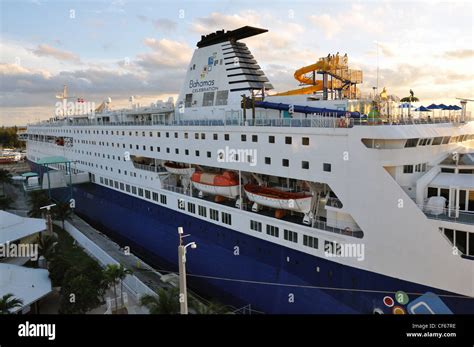 Celebration cruise ship, Nassau, Bahamas Stock Photo - Alamy