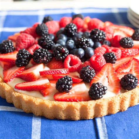 Summer Fruit Tart Recipe - Recipes A to Z