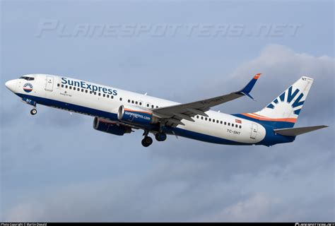 TC SNT SunExpress Boeing 737 8HC WL Photo By Martin Oswald ID