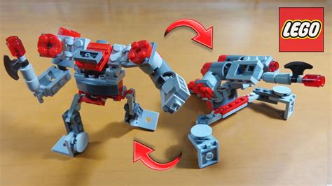 Transformer Lego Robot Y Cañón Tutorial Mr P Youtube