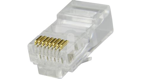 Wtyk Modularny RJ45 8P8C Kat 6 Nieekranowany UTP Linka NEKU Woreczek