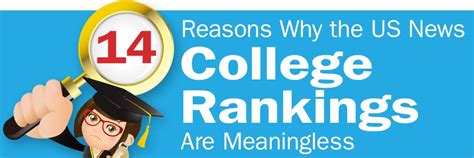 14 Reasons Why 2018 US News College Rankings Are Meaningless