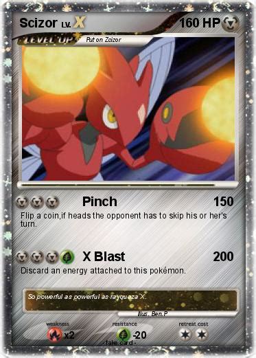 Pokémon Scizor 329 329 - Pinch - My Pokemon Card