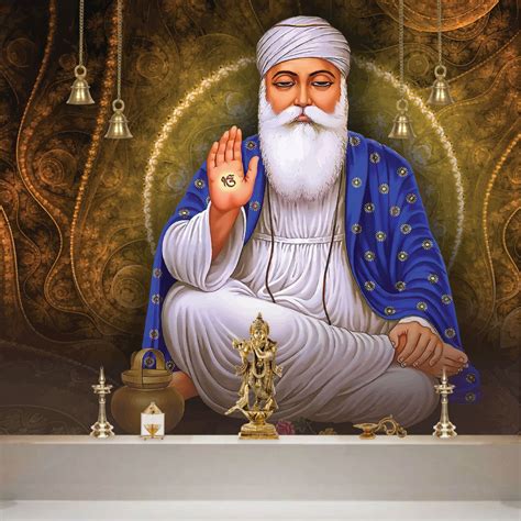 Guru Nanak Devji Wallpaper for Wall - Magic Decor