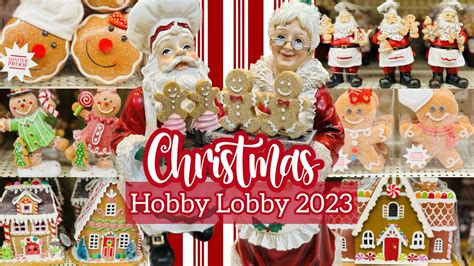 New Hobby Lobby Christmas Decor Shop With Me 2023 Christmas Decor Now