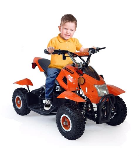 Cuatrimoto Para Niños Rosso Motors Naranja Mercado Libre