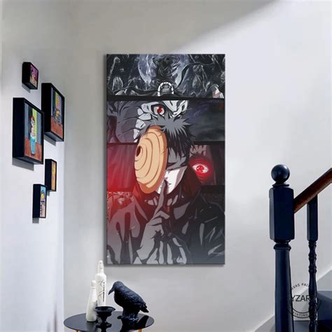 Unframed Hd Anime Boy Picture Uchiha Obito Naruto Poster Anime Artwork