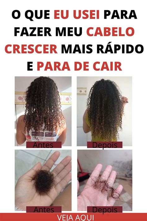 Veja o que usar para o Cabelo Crescer mais Rápido e parar de cair