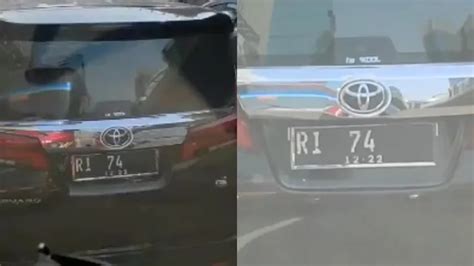 Video Viral Mobil Alphard Pelat Ri Salip Di Jalanan Macet Pajak