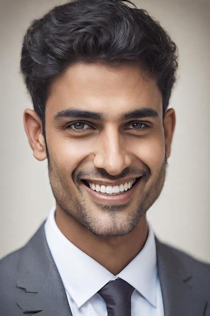 Premium Photo Portrait Of Indian Male Model