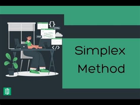 Operation Research Simplex Method Maximization Problem Solution Of