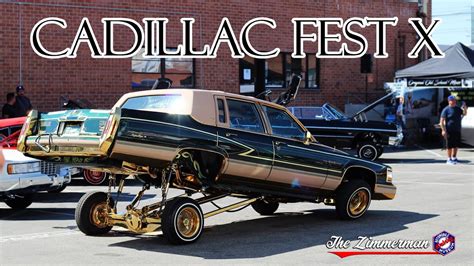 The Biggest Cadillac Lowrider Fest In Los Angeles Youtube